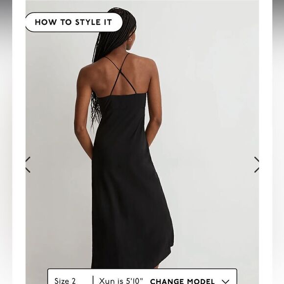 madewell Layton Midi Slip Dress* - Picture 2 of 13